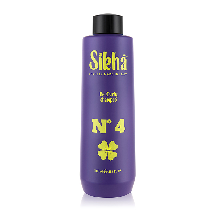 Sikha Be Curly Shampoo N°4 1000ml – Per Capelli Ricci